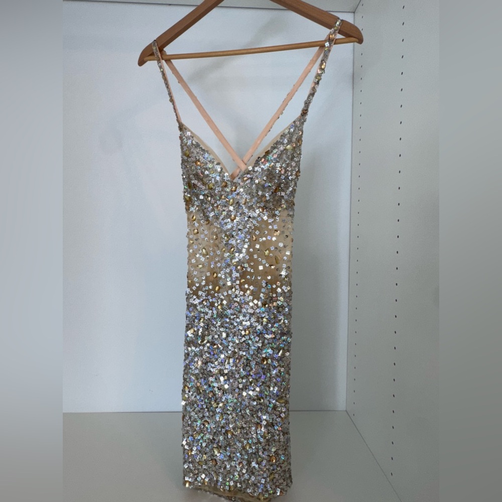 Hot Miami Styles Sequins Dress - Picture 3 of 4